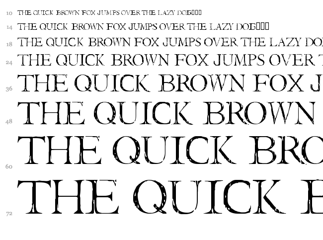 I still know font waterfall